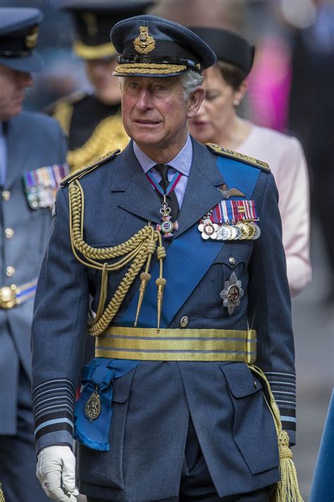 king charles in uniform